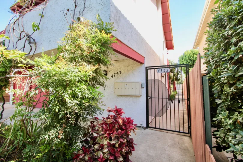 A pleasant home surrounded with plants and creepers on the wall at the 4753 35th St, Normal Heights, California
