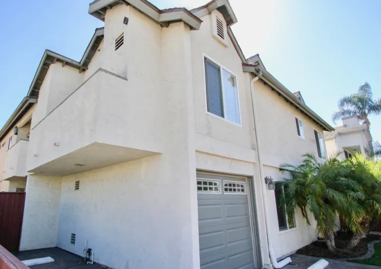 Sideview of residence in Element on Iowa, Normal Heights, CA