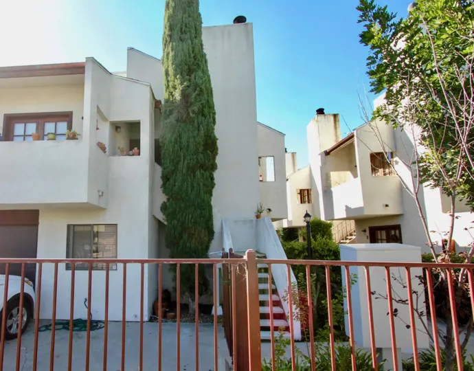 The fence around Felton Park Villas