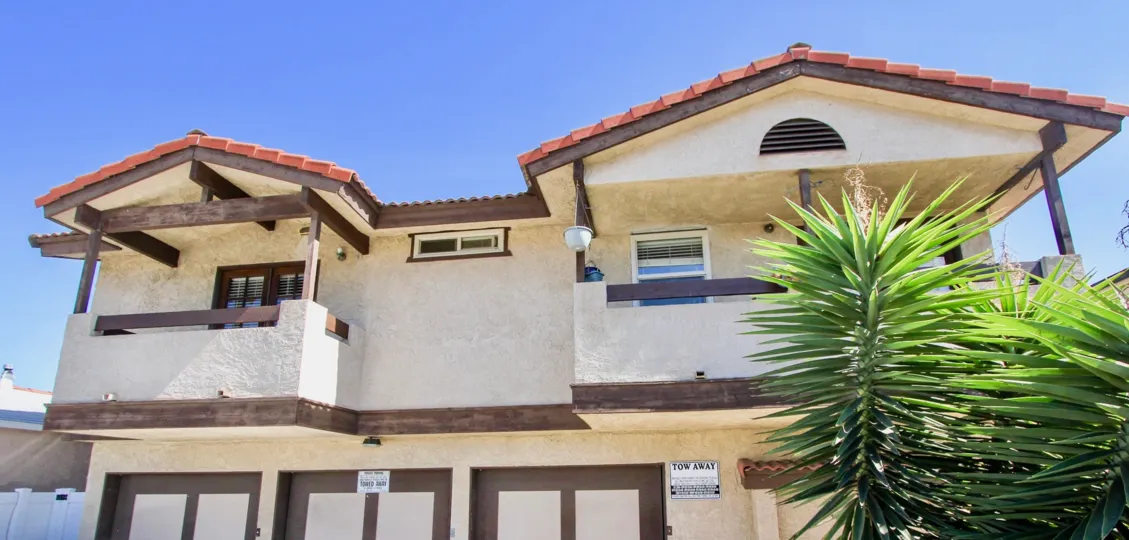 A view of an apartment in Madison Park in Normal Heights, California.