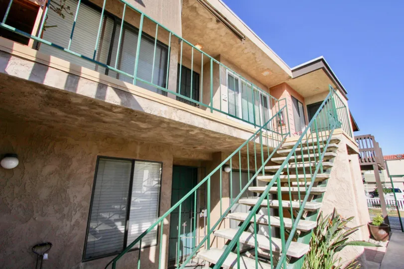 Magnolia Manor Two-Story Building with Stairway Normal Heights California