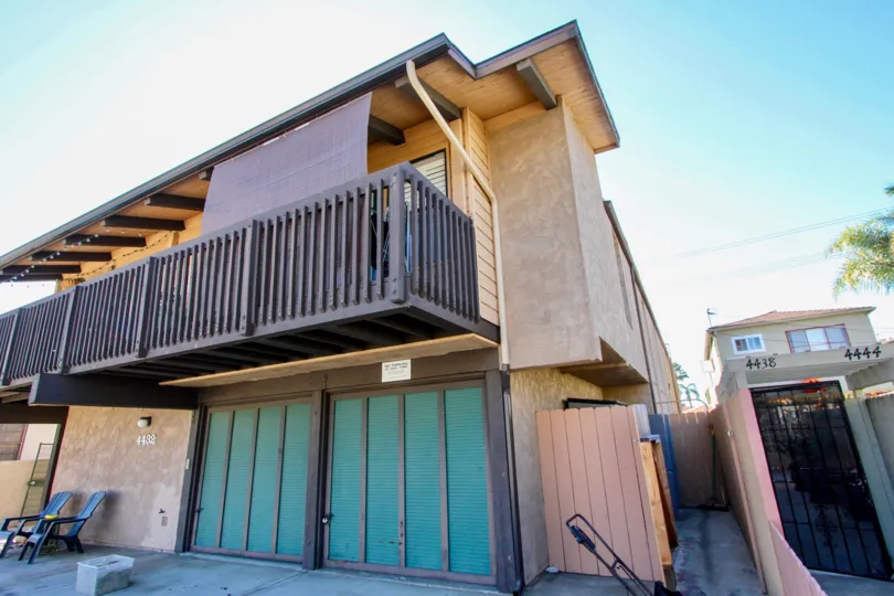 A building at Magnolia Manor in Normal Heights, California.