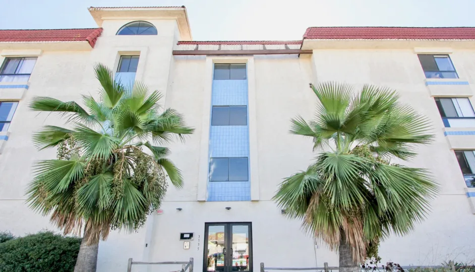 A clear day at Monroe Manor in Normal Heights, California.