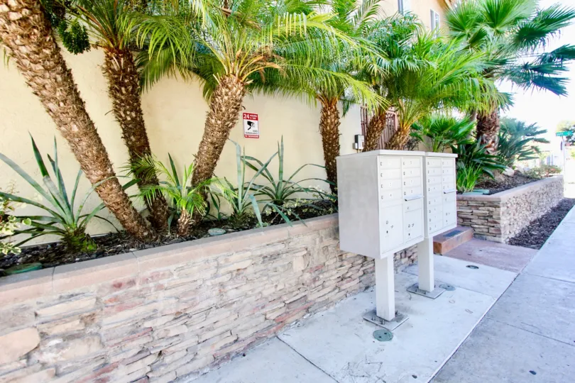 A serene Greenary view with letterbox in a villa in Moroe Villas II of Normal Heights