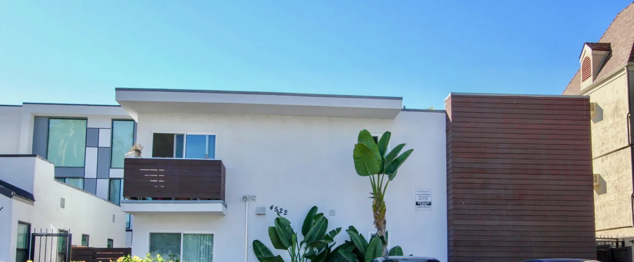Modern styled condo units with wood enclosed balconies and earth tone color scheme at Utah Bluffs