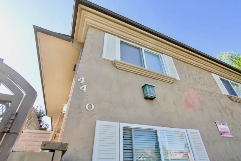 Utah West Villas apartment building in Normal Heights California