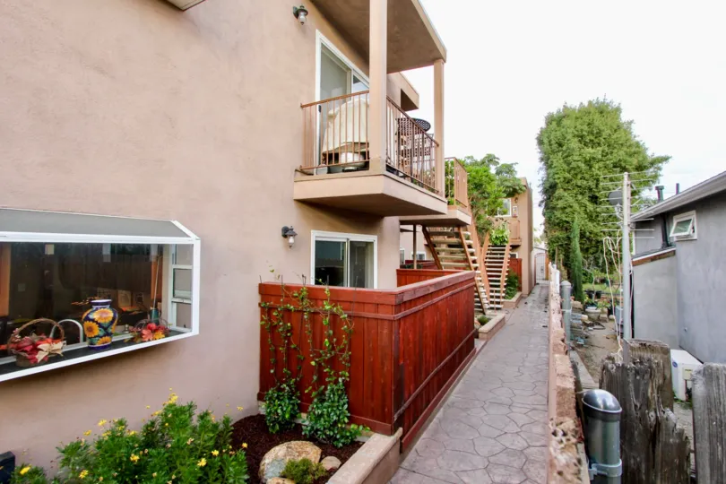 A terrace in the 3345 29th St reminds me off the farmhouse setting.