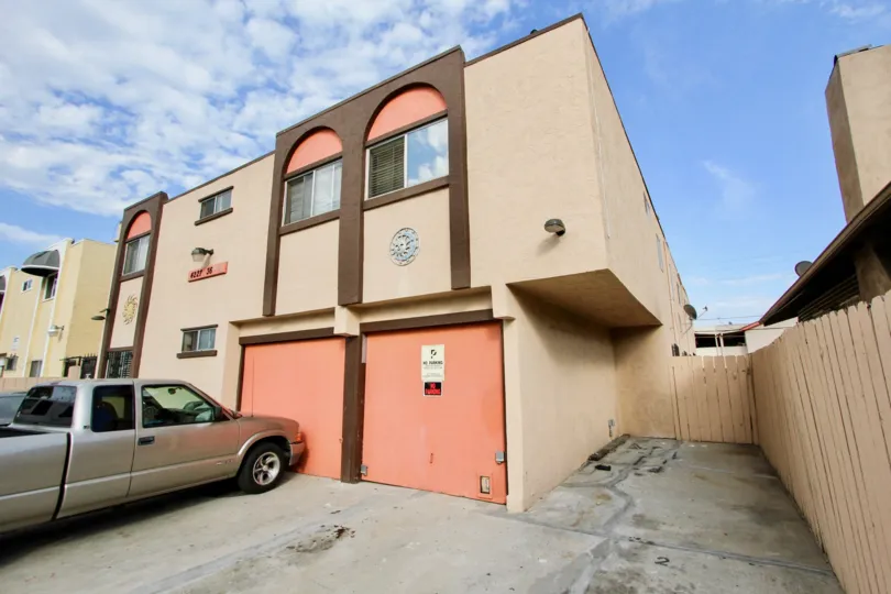 36th Street Condos .: North Park  , California, blue sky, clouds