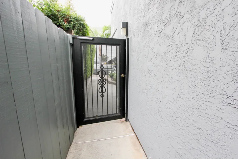 Back exit at 3788 Grim Ave, North Park, California