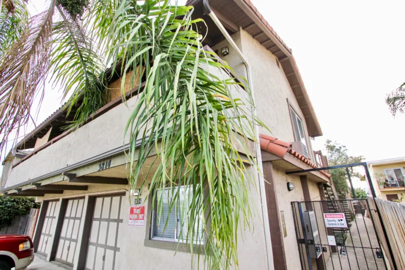 Gate and Garage view at 3814 35th St in North Park, CA