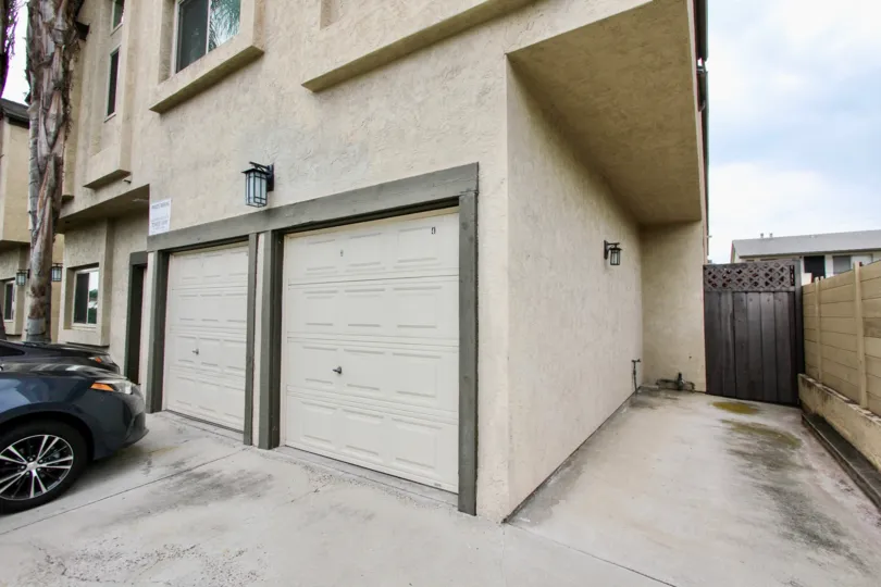 Gate and Garage view at 3814 35th St in North Park, CA