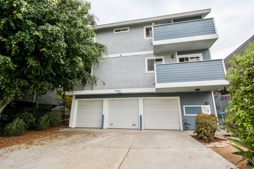 4034 Florida St, North Park, CA. Three story view of