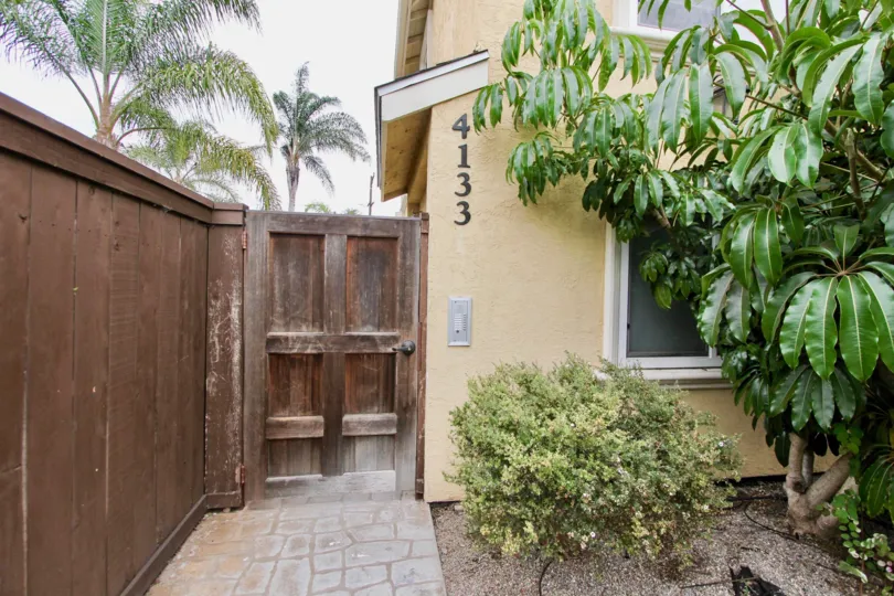 Front of house with plants in front yard in the 4133 Florida St