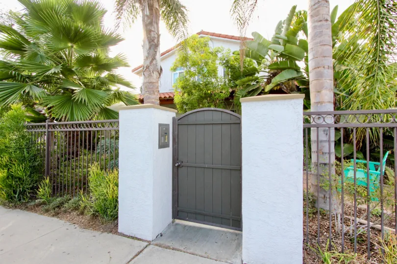 4166 Wilson Ave, North Park  ,California, white sky, plants