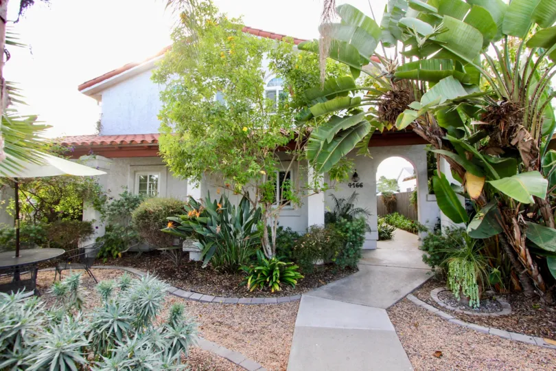 Lush, sunny Garden in 4166 Wilson Ave North Park CA