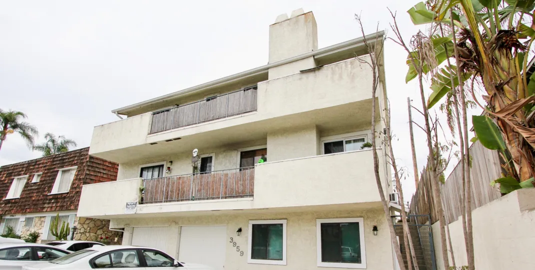 White Building of Alabama Terrace of North Park, California