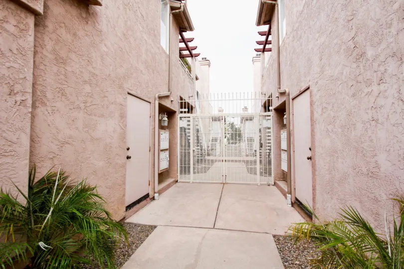 Between Two Buildings in the Cameo Community in North Park, CA