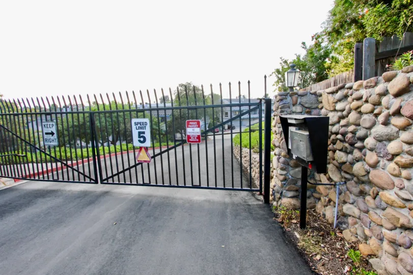Cherokee Canyon in North Park California has a private gate with a code for only residents and guests to enter