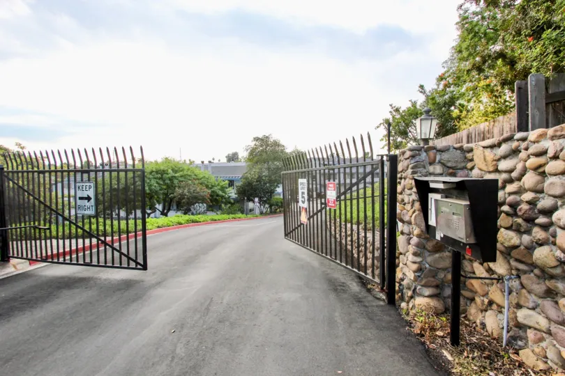 Cherokee Canyon is a gated community that can only be accessed with card or code
