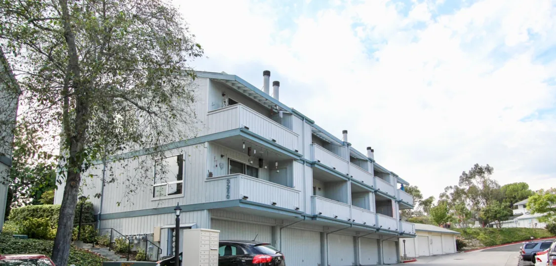 Apartment complex in Cherokee Canyon, North Park, California