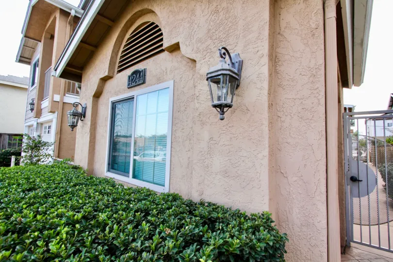 House number 4244's beautiful finish in Cherokee Villas, North Park, California