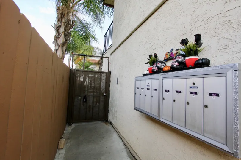Gated housing in Felton Terrace North Park California