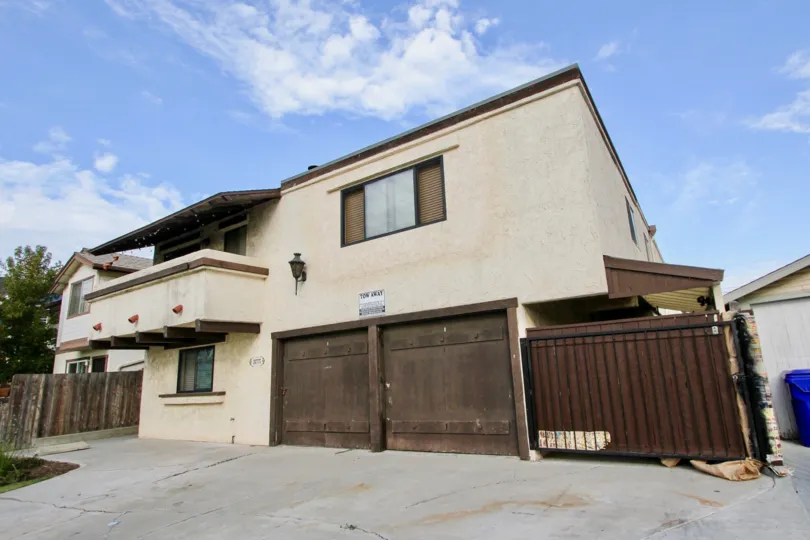 Residence with a two car garage in North Park, California