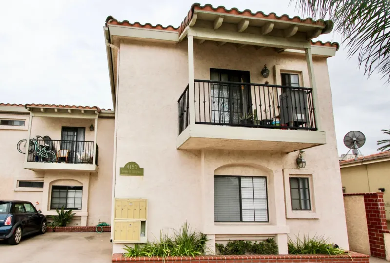 Enjoy a terrific view on this patio located at Idaho at the Park in North Park, CA