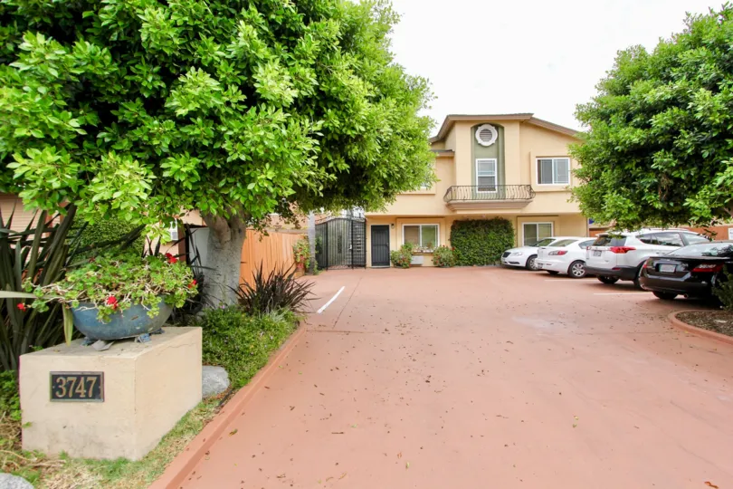 North Park Villas  , North Park  ,: California, trees,white cars