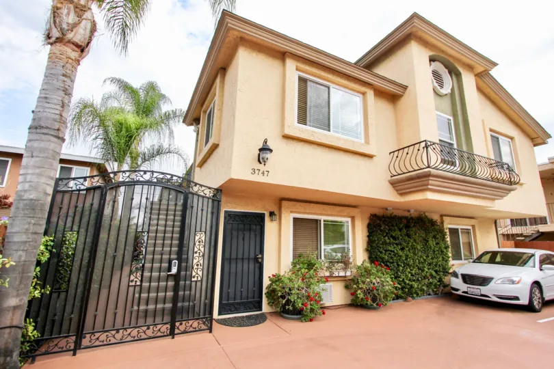 A home in the community of North Park Villas in North Park California.