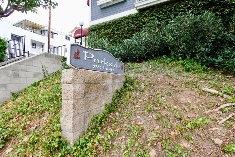 Parkside location with beautiful greenery and architecture