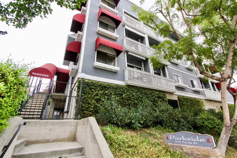 Image of Parkside luxury living community in North Park, California.