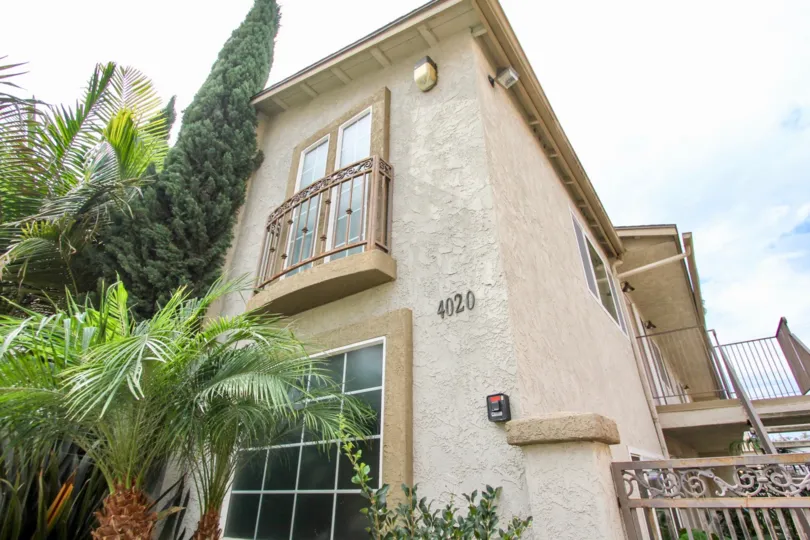 Two story residence at The Garden District in North Park California
