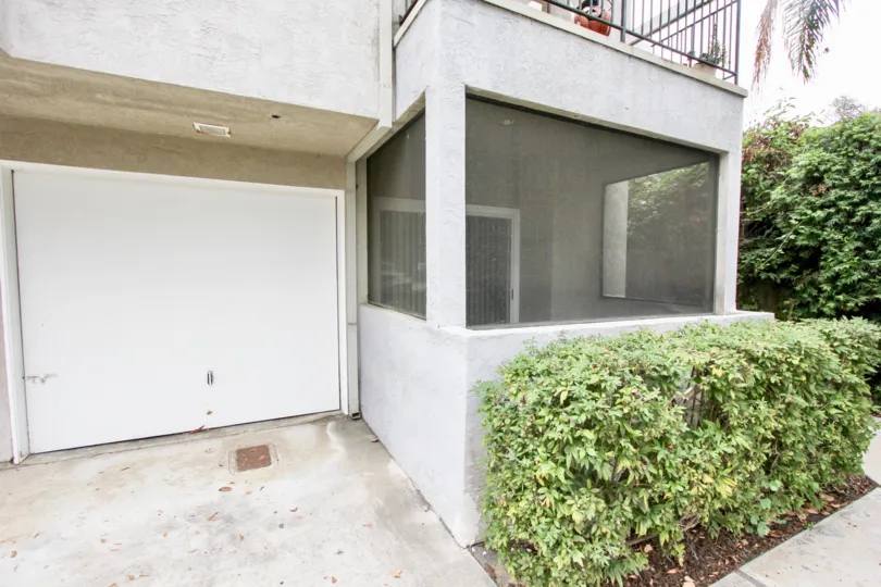 Housing with enclosed patio at Utah Villa in North Park California