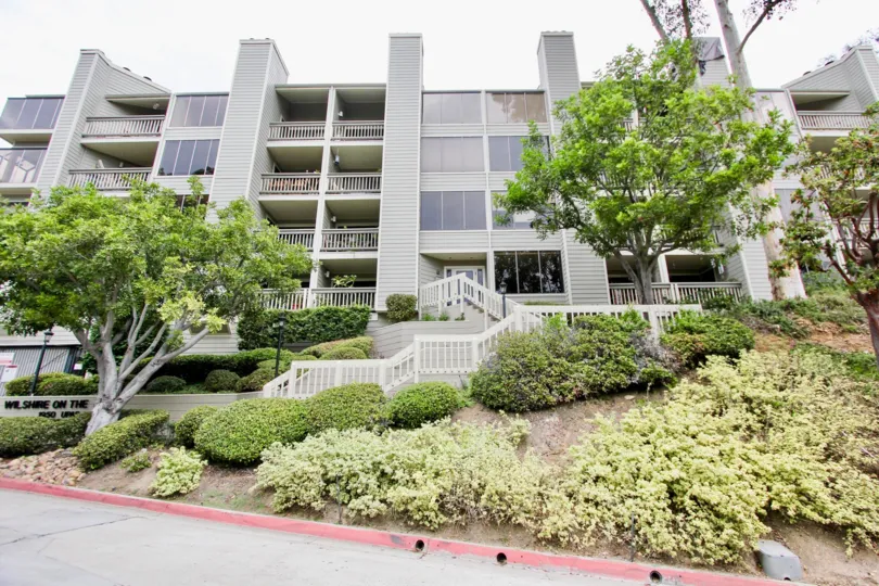 The many living quarters of Wilshire on the Park, in North Park California.