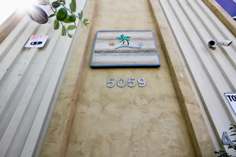 The beautiful Beach House of sunny Ocean Beach California