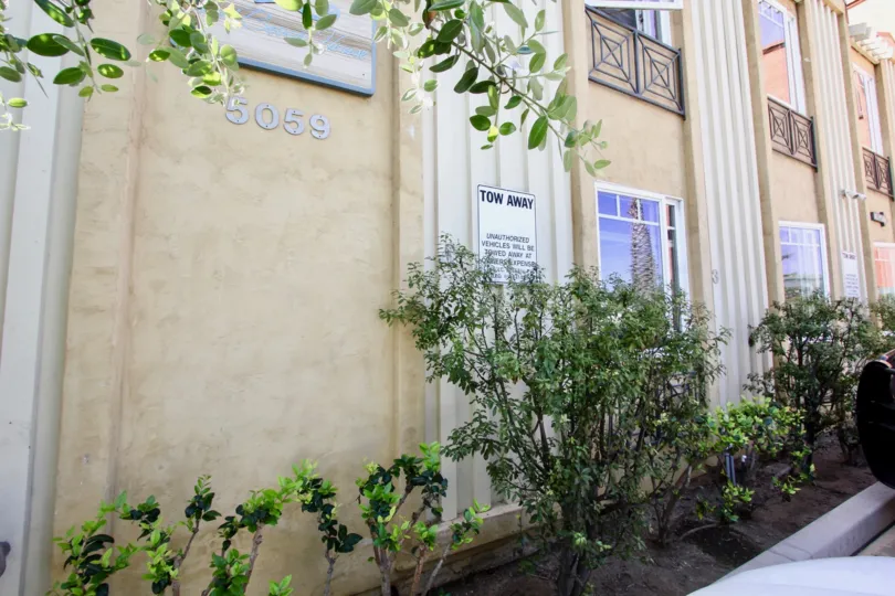 The 5059 address in the Beach House community in Ocean Beach CA
