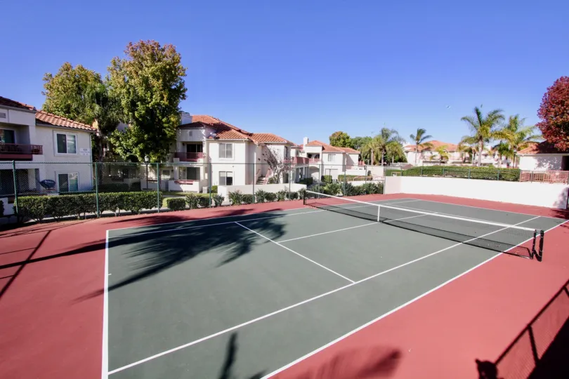 Avalon at Eagles Crossing's Tennis Yard, Beautiful and Simple, Oceanside, California