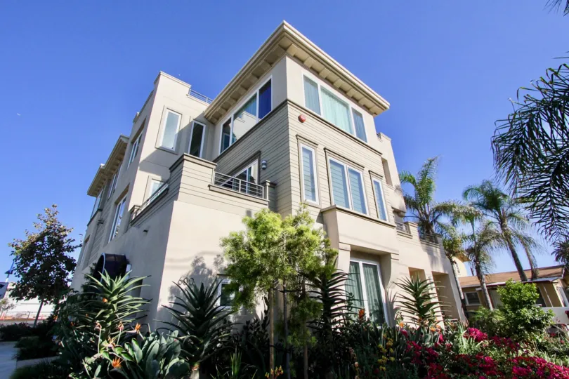Professionally landscaped and a three level view is yours at Azure Del Mar in Oceanside, CA