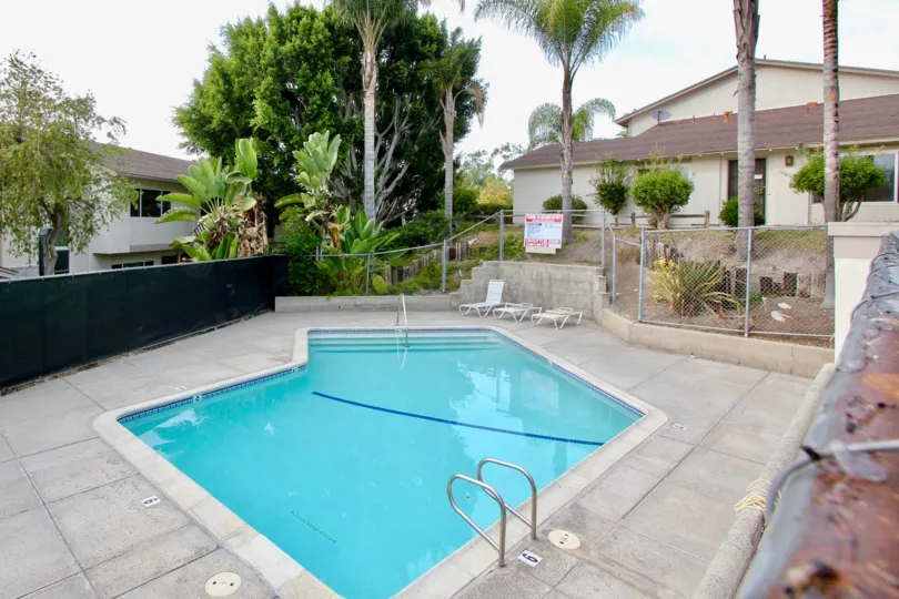 Bay Shore Swimming Pool Amenity at Oceanside, California