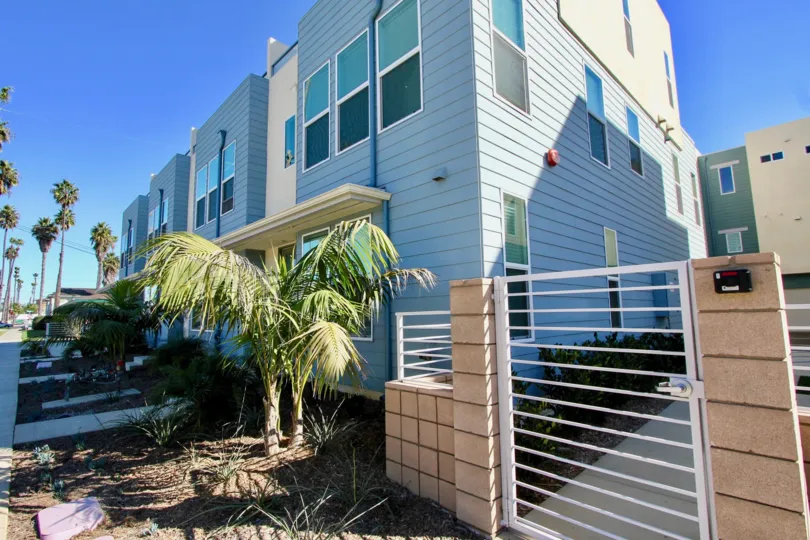 Clean and tastfully built architectural masters of Beachwalk at Cassidy, Oceanside, California