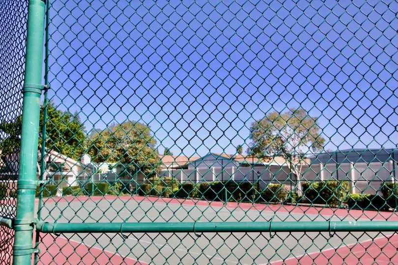 Carefree Village.: Oceanside. California, blue sky, playground