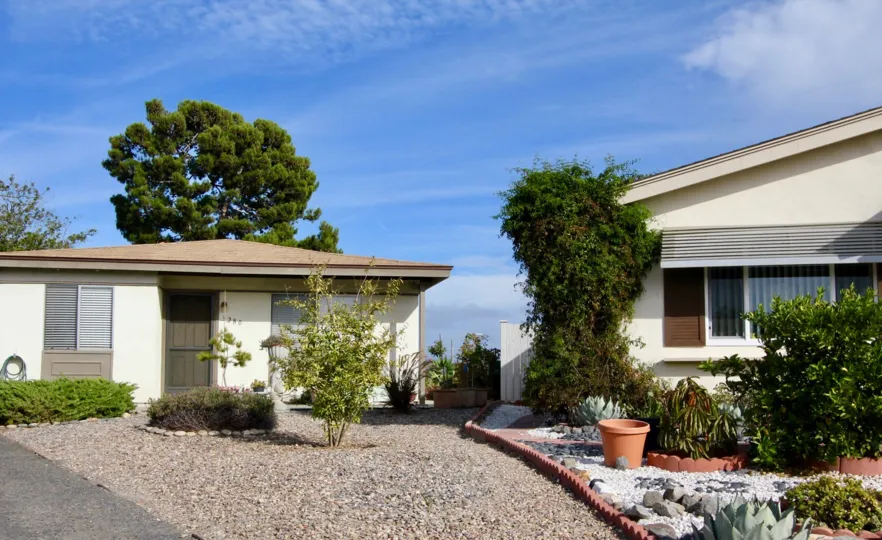 The best rock garden in the neighborhood when you are living at Costa Serena in Oceanside, CA