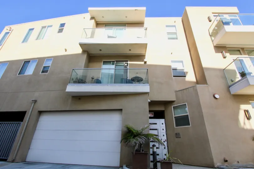 Personal parking and a sunny patio when you are living at Crystal Sands in Oceanside, CA