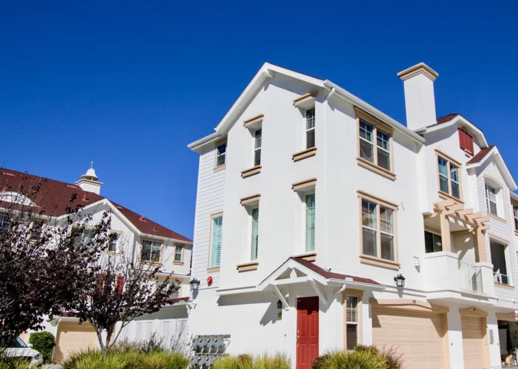 Building like a royal palace from outside with kitchen chimney in Harbor Cliff.