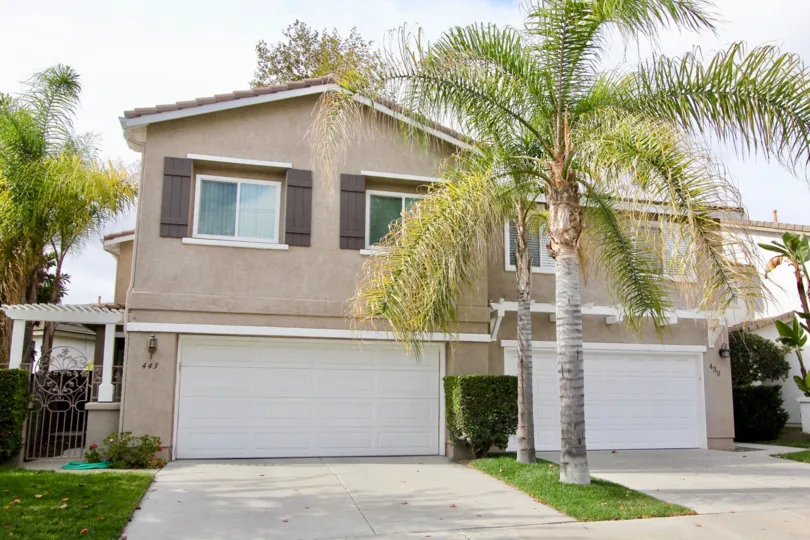 Front view of Ivey Pointe home in Oceanside, California