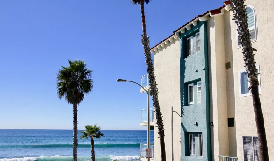 Step out your door onto the beach every day at Oceanfront Paradise.