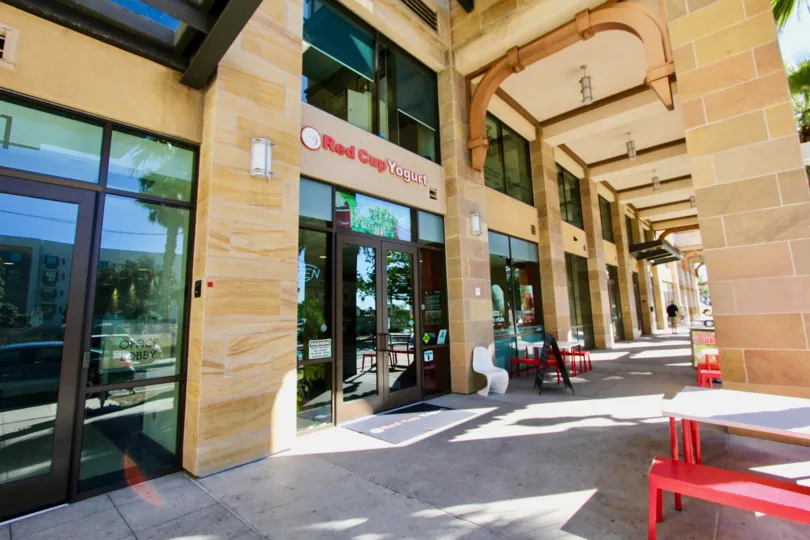 The food court in the Oceanside Terrace community in Oceanside CA