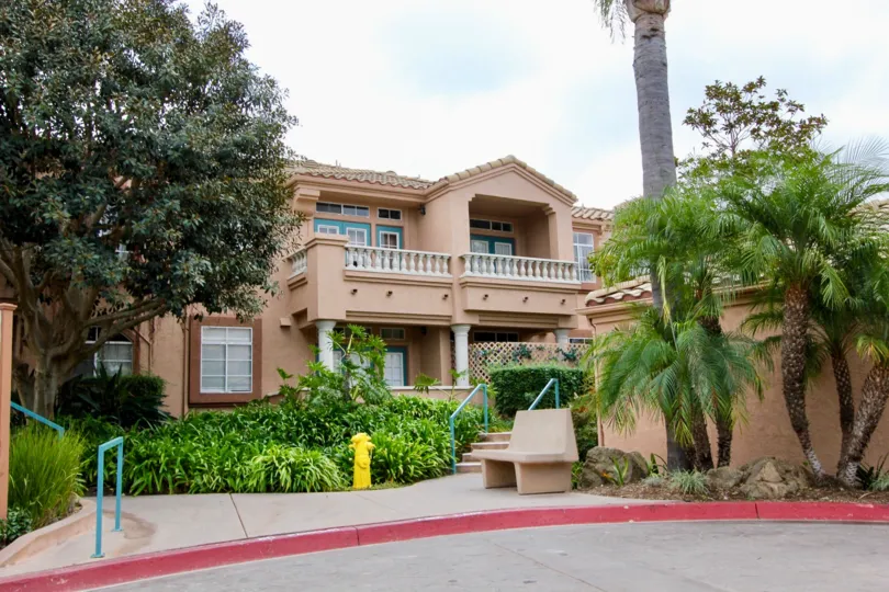 This lovely manor house sits under the California sun