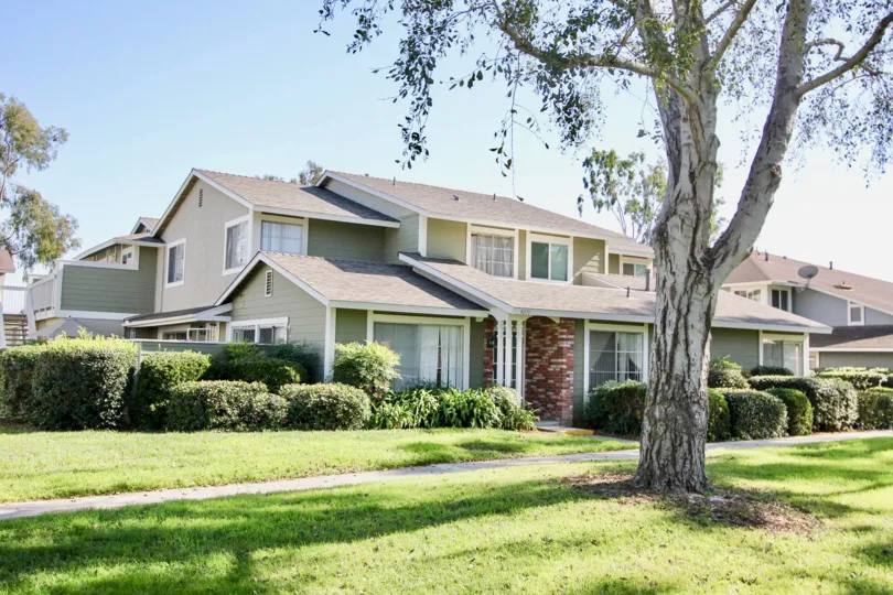 Enjoy life in your lovely neighborhood with large trees and landscaping at Park Circle.
